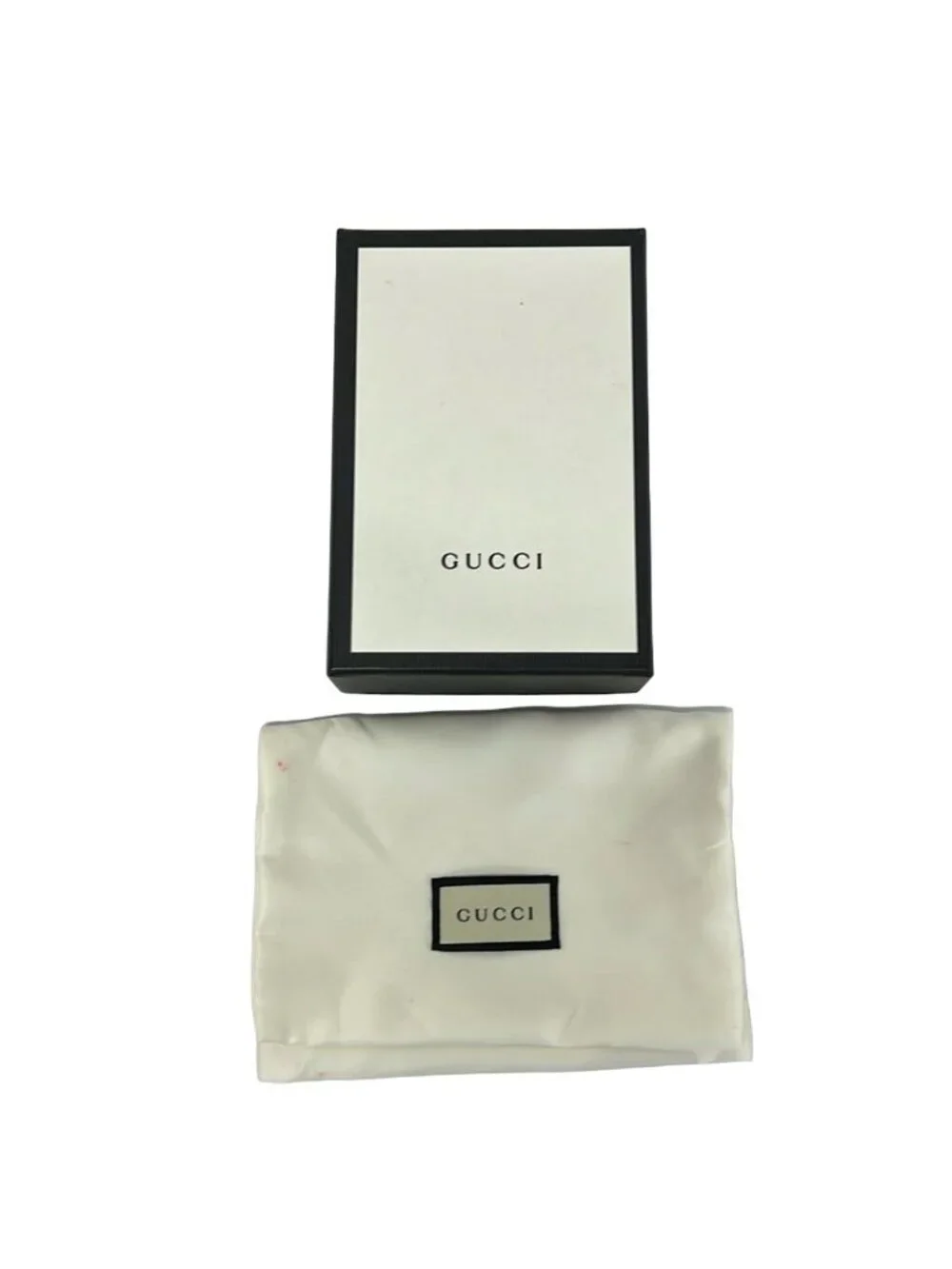 Gucci Butterfly Strokegg Marmont Pink Rhinestone Leather Wallet